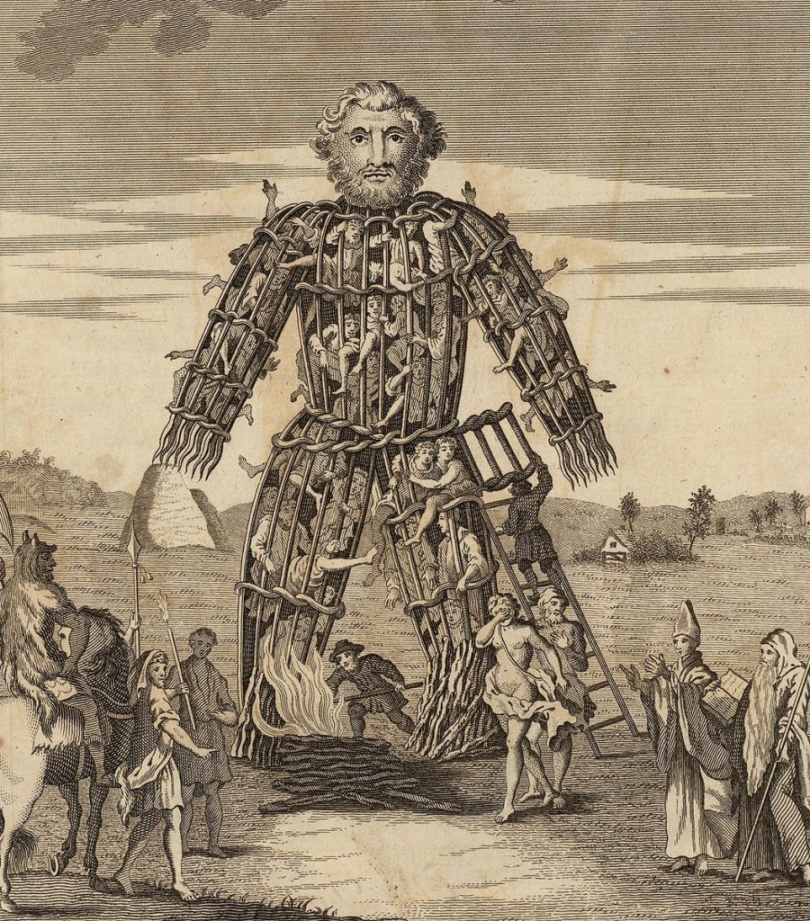 The Wicker Man of the Druids Image